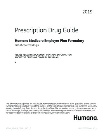 Prescription Drug Guide - Ohio Laborers
