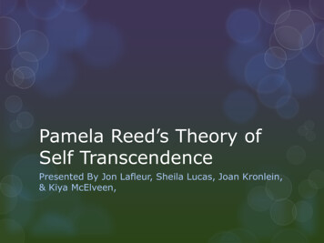 Pamela Reed's Theory Of Self Transcendence