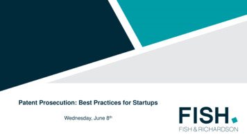 Patent Prosecution: Best Practices For Startups