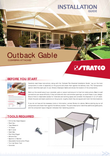 Outback Gable - Stratco