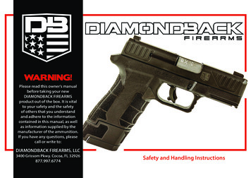 WARNING! - Diamondback Firearms
