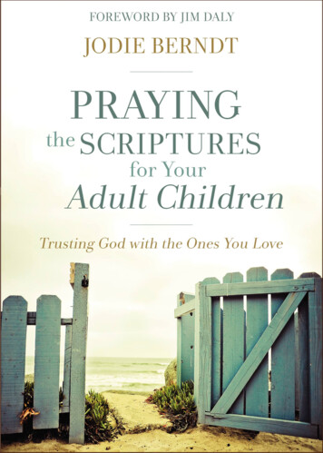 Praying The Scriptures - Jodie Berndt