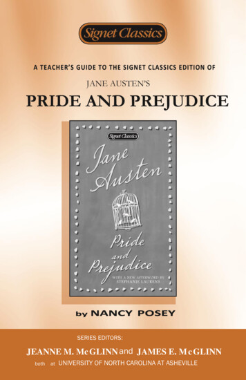 JANE AUSTEN'S PRIDE AND PREJUDICE - Passuneb 