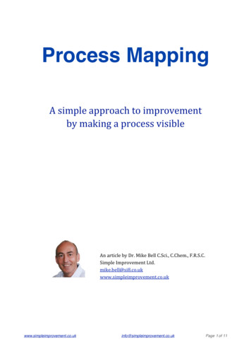 Process Mapping - Simple Improvement