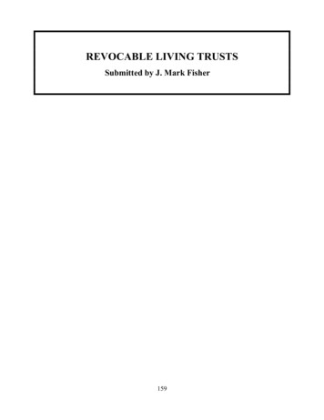 REVOCABLE LIVING TRUSTS - Eforms 