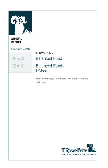 RPBAX Balanced Fund RBAIX Balanced Fund- I Class