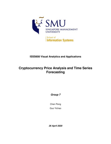 Cryptocurrency Price Analysis And Time Series Forecasting