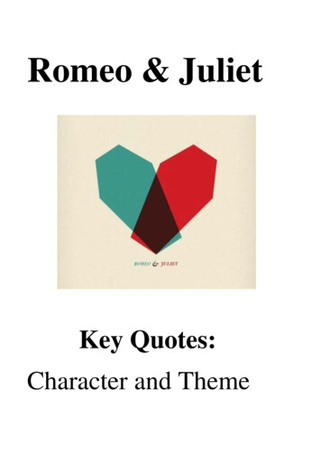Romeo & Juliet - GCSE English Revision