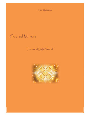 Sacred Mirrors - White Magnetic Mirror - Diamond Light World