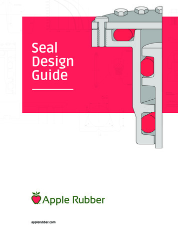 Seal Design Guide - Apple Rubber