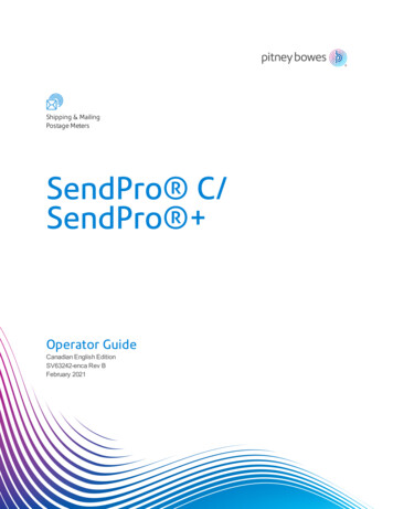 SendPro C/ SendPro - Pitney Bowes