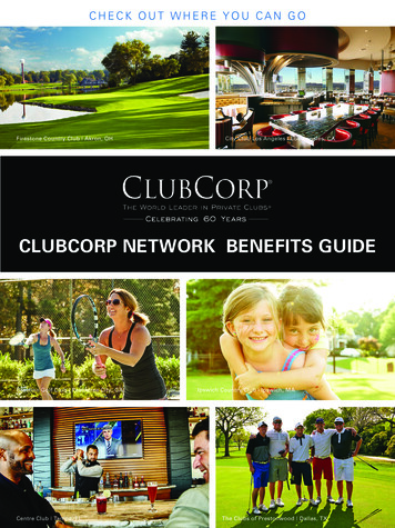 Clubcorp Network Benefits Guide