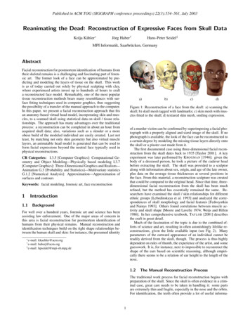 Reanimating The Dead: Reconstruction Of Expressive Faces From Skull Data