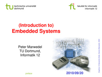 (Introduction To) Embedded Systems - Anasayfa