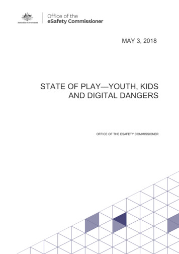 Youth Kids And Digital - Office Of The ESafety Commissioner