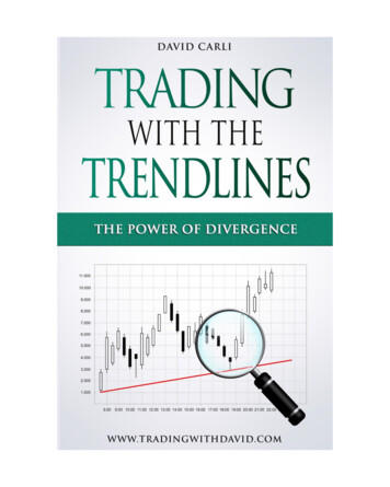 Trading With The Trendlines