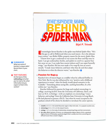 The Spider Man Behind Spider-Man - Ms. Howell Says. - Home