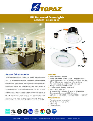 LED Recessed Downlights - CityLightsUSA 