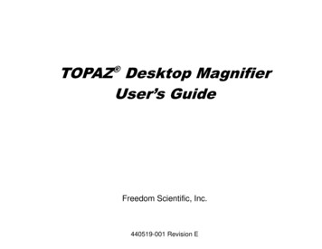 TOPAZ Desktop Magnifier - Freedom Scientific