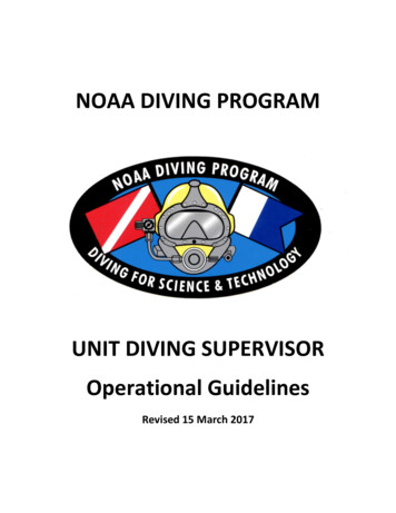 Noaa Diving Program