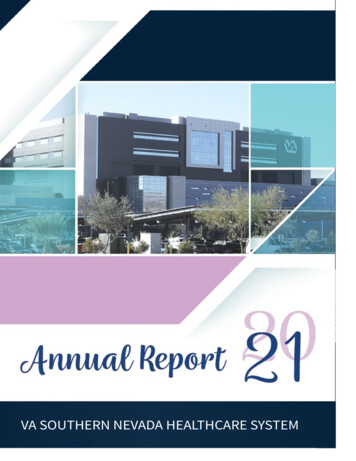 VA Southern Nevada Healthcare System Annual Report 2021