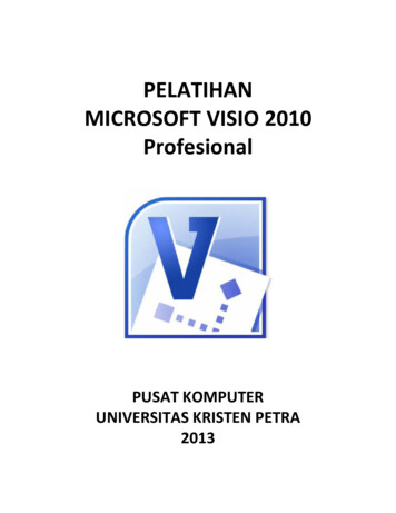PELATIHAN MICROSOFT VISIO 2010 Profesional