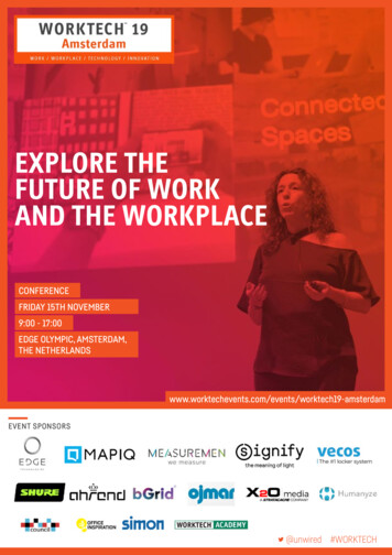 Explore The Future Of Work And The Workplace