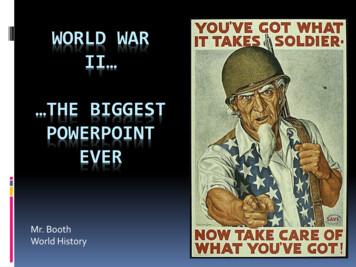World War Ii The Biggest Powerpoint Ever