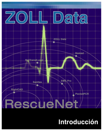 Guía De Introducción A ZOLL Data