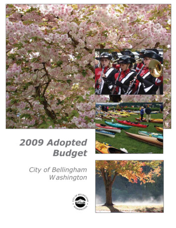 2009 Adopted Budget - COB Home