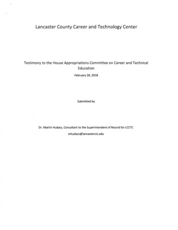 Lancaster County Career And Technology Center