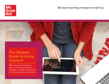 The Student Guide To Using Connect - McGraw Hill Education