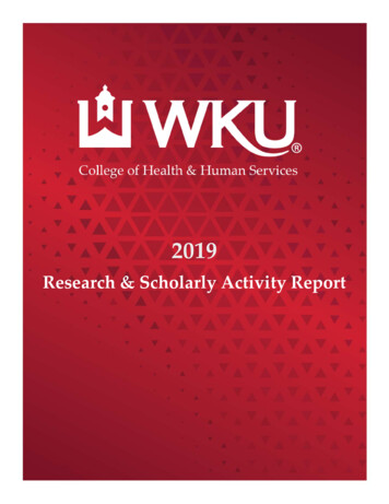 2019 - WKU - Western Kentucky University
