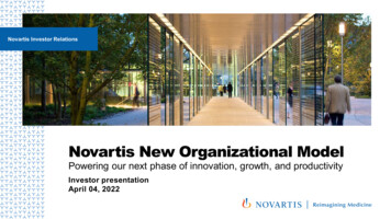 Investor Presentation April 04, 2022 - Novartis