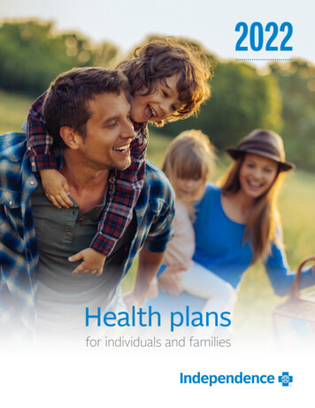 2022 Health Plans For Individuals And Families - IBX