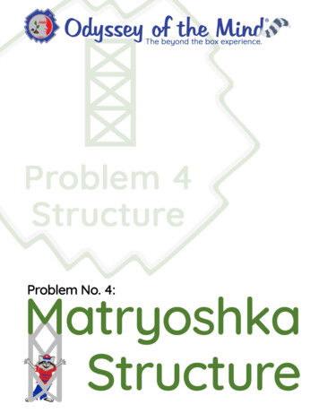 Matryoshka Structure - West University Odyssey Of The Mind