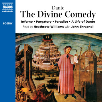 Dante The Divine Comedy - Naxos AudioBooks
