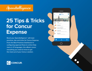 25 Tips & Tricks For Concur Expense