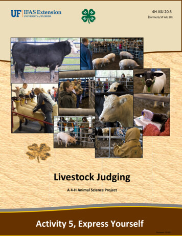 Livestock Judging - Edis.ifas.ufl.edu