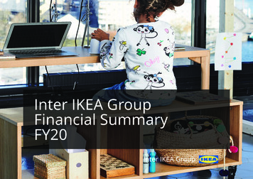 Inter IKEA Group Financial Summary FY20 - TheNewsMarket