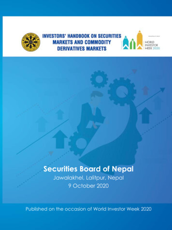 Securities Board Of Nepal - SEBON
