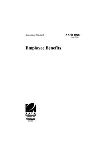 Employee Benefits - Australian Accounting Standards Board