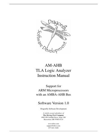 AM-AHB TLA Logic Analyzer Instruction Manual - Movingpixel 