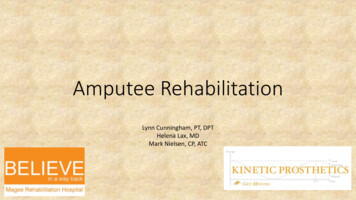 Amputee Rehabilitation - Physical & Cognitive Rehab Center Phila.