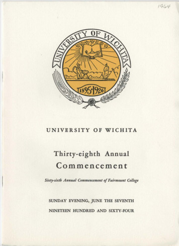 Annual Commencement Program 1964