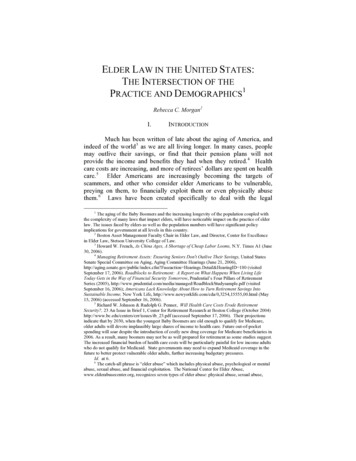 ELDER LAW IN THE UNITED STATES - Stetson University