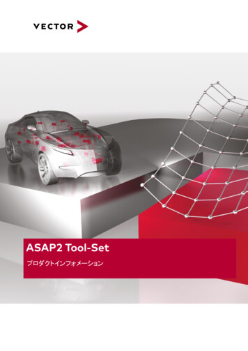ASAP2 Tool -Set - Vector Informatik GmbH
