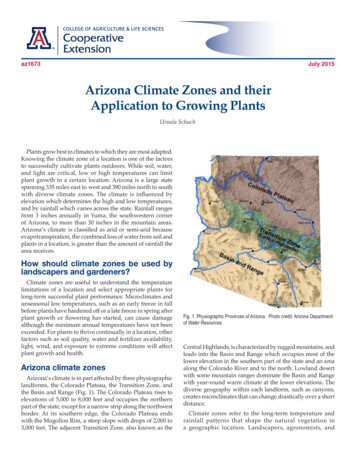 Arizona Climate Zones And Their Application To Growing Plants