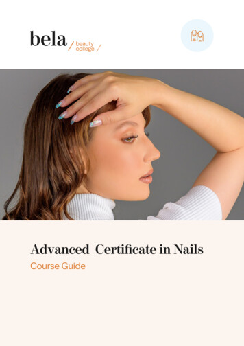 Advance D Certificate In Nails - Bela Beauty College
