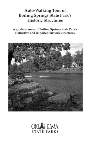 Auto-Walking Tour Of Boiling Springs State Park's Historic Structures